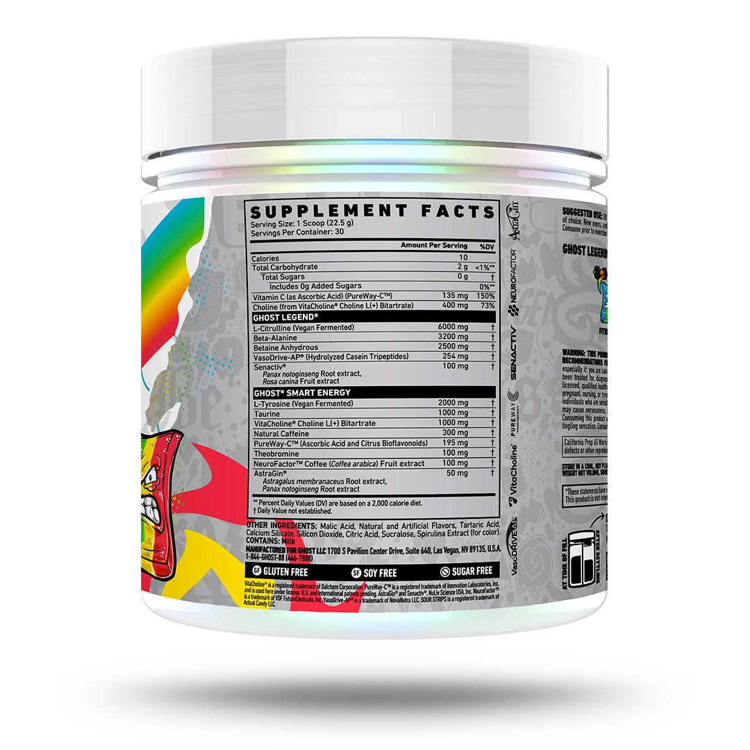 GHOST LEGEND® x SOUR STRIPS® | RAINBOW